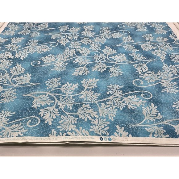 FABRIC Paint Box by Lonni Rossi for Andover Fabrics Blue Cotton Fabric #3541 NEW - Picture 13 of 14